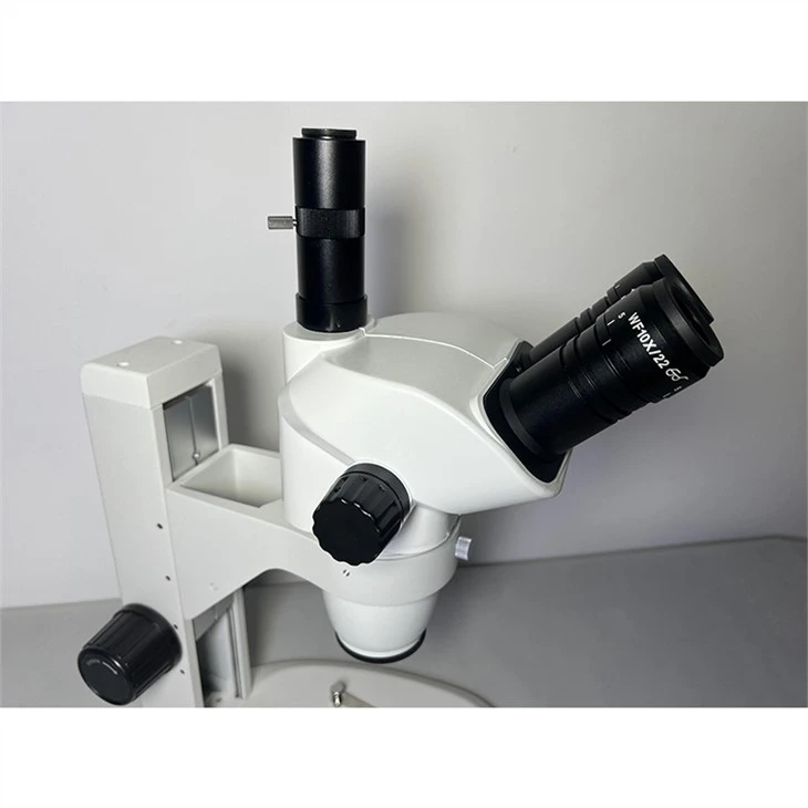 China trinocular dissection stereo microscope 1X C-mount