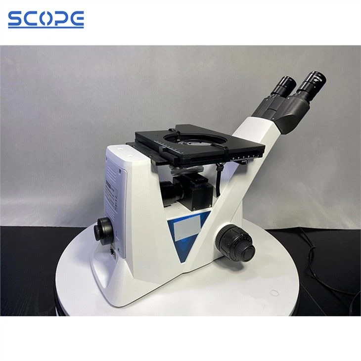 MDS300 inverted metallographic microscope magnification 50X- 500X