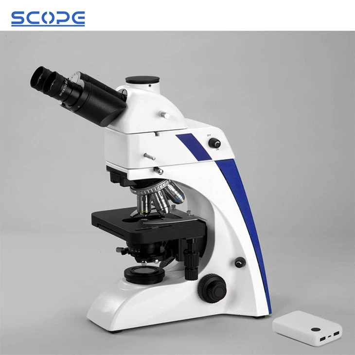 Trinocular Fluorescence Microscope for Phthisis 